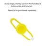 Yellow Rubber Duck Car Ornament With Helmet Propeller  Fun Dashboard Duck Decoration  Squeeze Toy 14