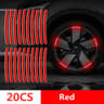 Reflective Car Wheel Hub  Door Edge Safety Warning Tape Strips 3