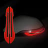 Reflective Car Wheel Hub  Door Edge Safety Warning Tape Strips 11