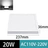 UltraThin Modern LED Ceiling Light  Flush Mount Panel For Living  Bedroom 11