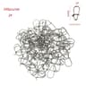 100Piece Stainless Steel Fishing Swivel Snap Set With Fast Lock Split Rings  Barrel Connectors 7