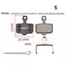 Universal MTB Disc Brake Pads Pair  Quiet StrongStopping Mountain Bike Brake Pads For Road  MTB 10
