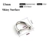 Solid Stainless Steel Carabiner Shackle With Screw Lock  D Bow Keychain Connector Clip 921mm 3