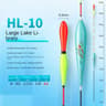 3Pack Rocky Strike Indicator Fishing Floats  HighVisibility Triangle Tail Slip Bobber Set 13