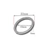 UltraLight TC4 Titanium Key Ring Set 1732mm  Minimalist EDC Keyring For Everyday Carry 6