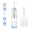 Cordless Water Flosser With 220ml Tank  Portable Oral Irrigator 3 Modes 4 Jet Tips USB Rechargeable 6