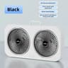 Dual Head USB Fan  360 Rotating Rechargeable Desk Fan With WallMount Or Freestanding Design 6