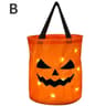 LED LightUp Pumpkin TrickorTreat Bucket  Collapsible Reusable Halloween Candy Basket 7