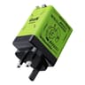 120W GaN Retractable Fast Charger With BuiltIn USBC  Lightning Cables  Compact MultiDevice Wall Ada 13