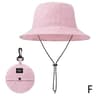 Waterproof UV Protection Bucket Hat  Wide Brim Summer Outdoor Fisherman Cap 12
