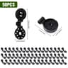 HeavyDuty Shade Cloth Clips Set  Reusable Shade Cloth Clips Windproof Awning Clips With Rope Hole 7