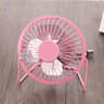 4Inch Metal USB Desk Fan  Portable Mini Cooling Fan For Home Office  Travel 5