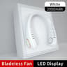 Bladeless Neck Fan With LED Display  USB Rechargeable Personal Cooling Fan For Sports  Travel 8