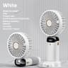 Foldable Handheld Fan With Phone Stand  Display 5Speed USB Rechargeable Mini Fan For Travel  Daily  7