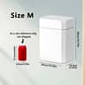 Touchless Motion Sensor Trash Can With Quiet SoftClose Lid  Smart Automatic Trash Can For Kitchen B 7