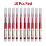 10Pack 05mm Needle Tip Black Ink Gel Pen Set  Smooth Kawaii Stationery Pens For School  Office 8