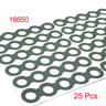 SelfAdhesive Battery Insulation Gasket Pads For 186502170026650 Cells  Barley Paper Safety Insulato 5