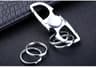Fidget Spinner Keychain Bottle Opener  Metal EDC Fidget Spinner For Stress  Focus 7