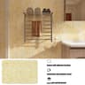 HeatShield Peel  Stick Backsplash Film  Waterproof Tile Stickers OilProof Kitchen Wallpaper For Cab 10