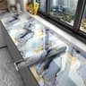 HeatShield Peel  Stick Backsplash Film  Waterproof Tile Stickers OilProof Kitchen Wallpaper For Cab 15