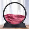 Deep Sea Moving Sand Art Picture  Round Glass 3D Sandscape In Motion Frame 7  12 7