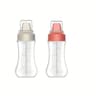 PrecisionControl Squeeze Sauce Bottle  LeakResistant Condiment Squeeze Bottle For Ketchup Honey  Sa 6