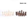 Classic Staunton Wooden Chess Pieces Set 32pcs  Tournament Chessmen Replacement Set 6