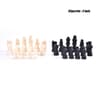 Classic Staunton Wooden Chess Pieces Set 32pcs  Tournament Chessmen Replacement Set 7