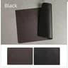 Cowhide Faux Leather Placemats Set  Heat Resistant Waterproof NonSlip Table Mats For Dining  Kitche 7