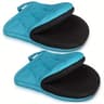 500F Heat Resistant Oven Mitts With NonSlip Grip  Safe Grilling Mitts For Baking BBQ  Cooking 9