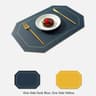 Reversible Leather Placemats Set 14pcs  DoubleSided NonSlip Waterproof HeatResistant Table Mats 9