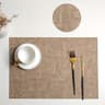Faux Leather Placemats Set  Waterproof HeatResistant NonSlip Wipeable Table Mats 9