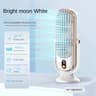 USB Desktop Tower Fan With LED Display 5Speed Quiet Desk Fan For Home Office Cooling 6