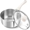 Premium Stainless Steel Saucepan Set  1QT2QT3QT InductionReady Cookware With StayCool Handles 6