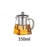 Premium Borosilicate Glass Teapot With Infuser  HeatResistant Clear Brew Pot 350550750 ML 6