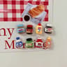 16 Scale Miniature Dollhouse Food  Drinks Set 24pcs For BJD Doll Kitchens 16