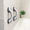 UltraGrip DualLock Suction Shower Grab Bar  Portable Bathroom Safety Handle 7