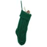 Cozy Large Knitted Christmas Stocking Gift Bag For Fireplace  Holiday Decor 8
