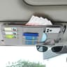 Car Sun Visor Organizer Pouch With Sunglasses Holder  Card Slots License Tickets Receipts 4