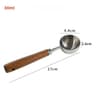 Wooden Handle Stainless Steel Coffee Scoop 15ml30ml  Coffee  Baking Measuring Spoon 9