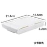 Hidden SlideOut Under Desk Drawer Organizer  NoDrill Self Adhesive Drawer Storage Tray 6