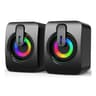 Mini Computer Speakers With Mic USB Power  35mm AUX Stereo For Desktop  Laptop 7