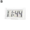 HighPrecision Mini Car Dashboard Digital Clock StickOn Portable LCD 6