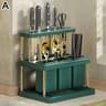 Cutlery Organizer Desktop Utensil Holder With Drainage LargeCapacity Silverware Drying Rack 6