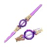 Retractable DoubleBlade LED Light Sword With Sound And Color Modes 7