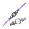 Retractable DoubleBlade LED Light Sword With Sound And Color Modes 6