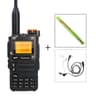 Quansheng UVK58 MultiBand TwoWay Radio With Air Band Receive DTMF  Fast Frequency Scan 15
