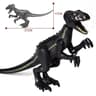 Jurassic Dino Park Dinosaur Building Blocks Set  Large TRex Velociraptor  Triceratops Brick Figures 15