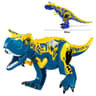 Jurassic Dino Park Dinosaur Building Blocks Set  Large TRex Velociraptor  Triceratops Brick Figures 17