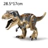 Jurassic Dino Park Dinosaur Building Blocks Set  Large TRex Velociraptor  Triceratops Brick Figures 19
